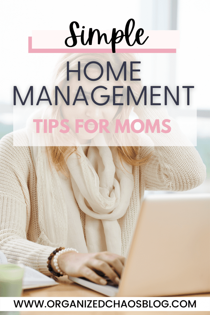 Today I'm sharing simple home management tips for working moms. Whether you work a traditional nine to five job outside of the home, work from home, or are a stay at home mom with a side hustle,  you're sure to find these tips helpful in making the most of your time.