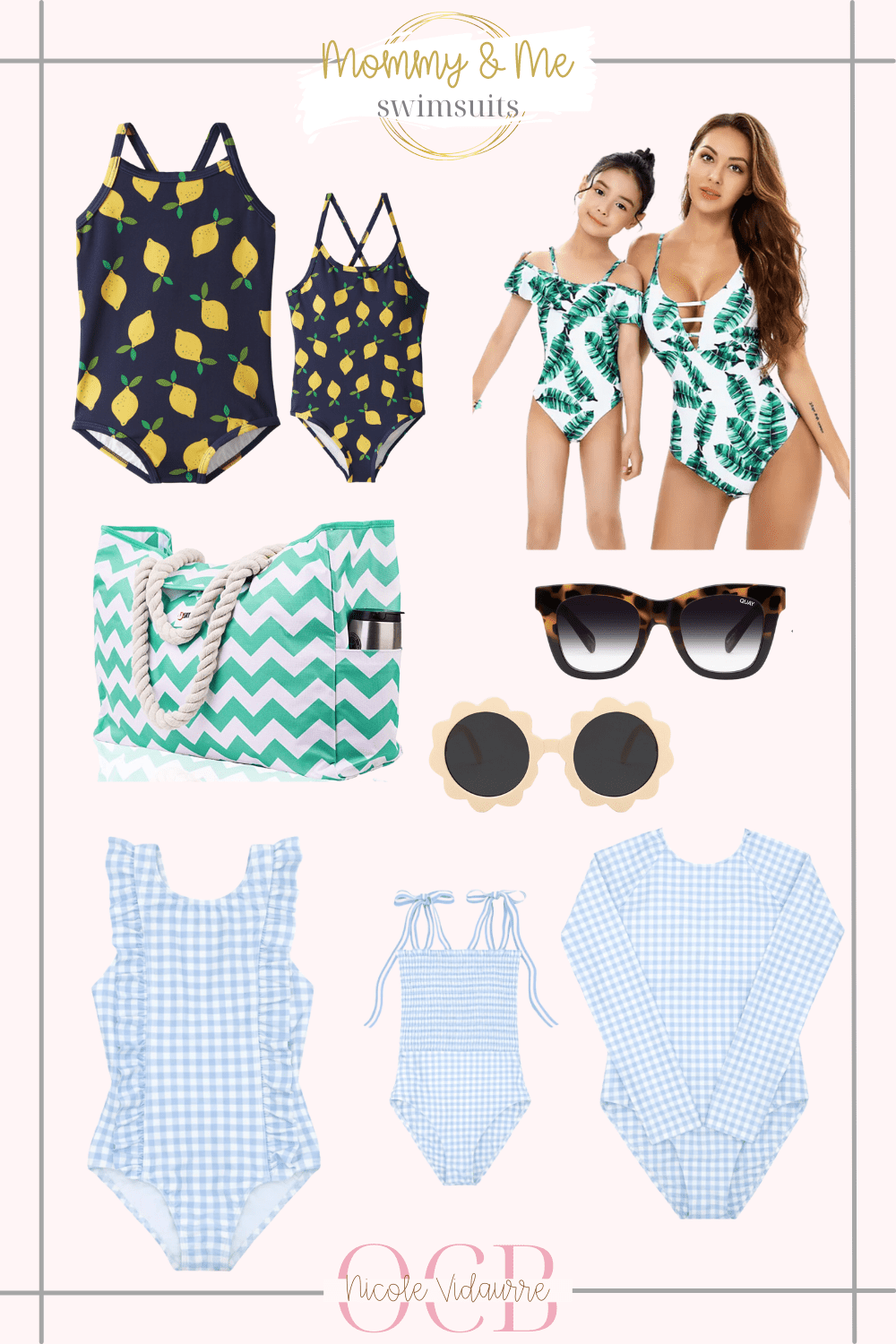 Mommy and Me Swimsuits for summer