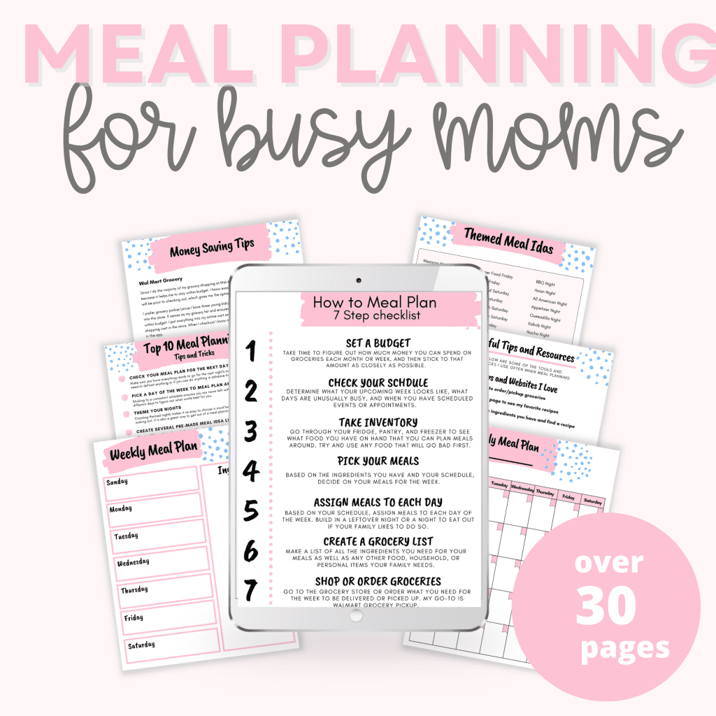 Meal Planning for Busy Moms