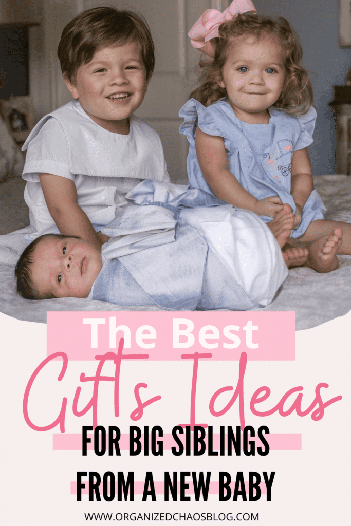 Gifts for older siblings from new baby