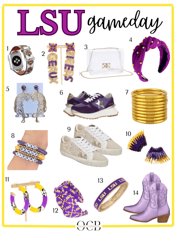 LSU Game day Outfits for the 2023 Season Organized Chaos Blog